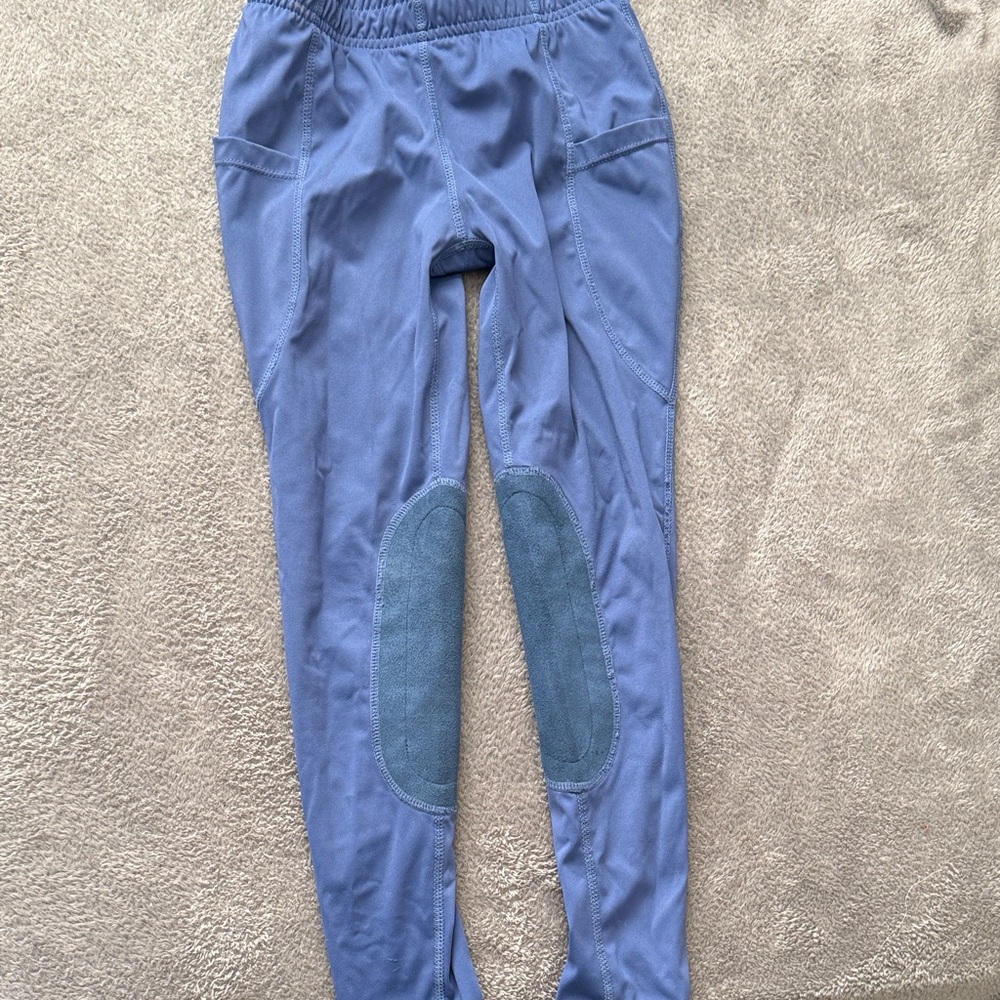 Kids Riding Pants (equestrian) - Blue